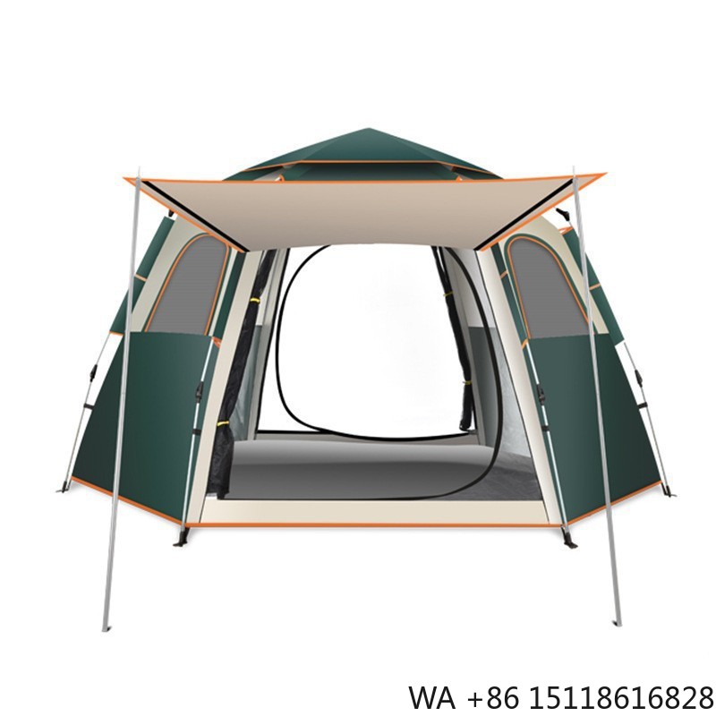Outdoor Furniture Cost - Premium Hexagonal Single Layer Tent Factory
