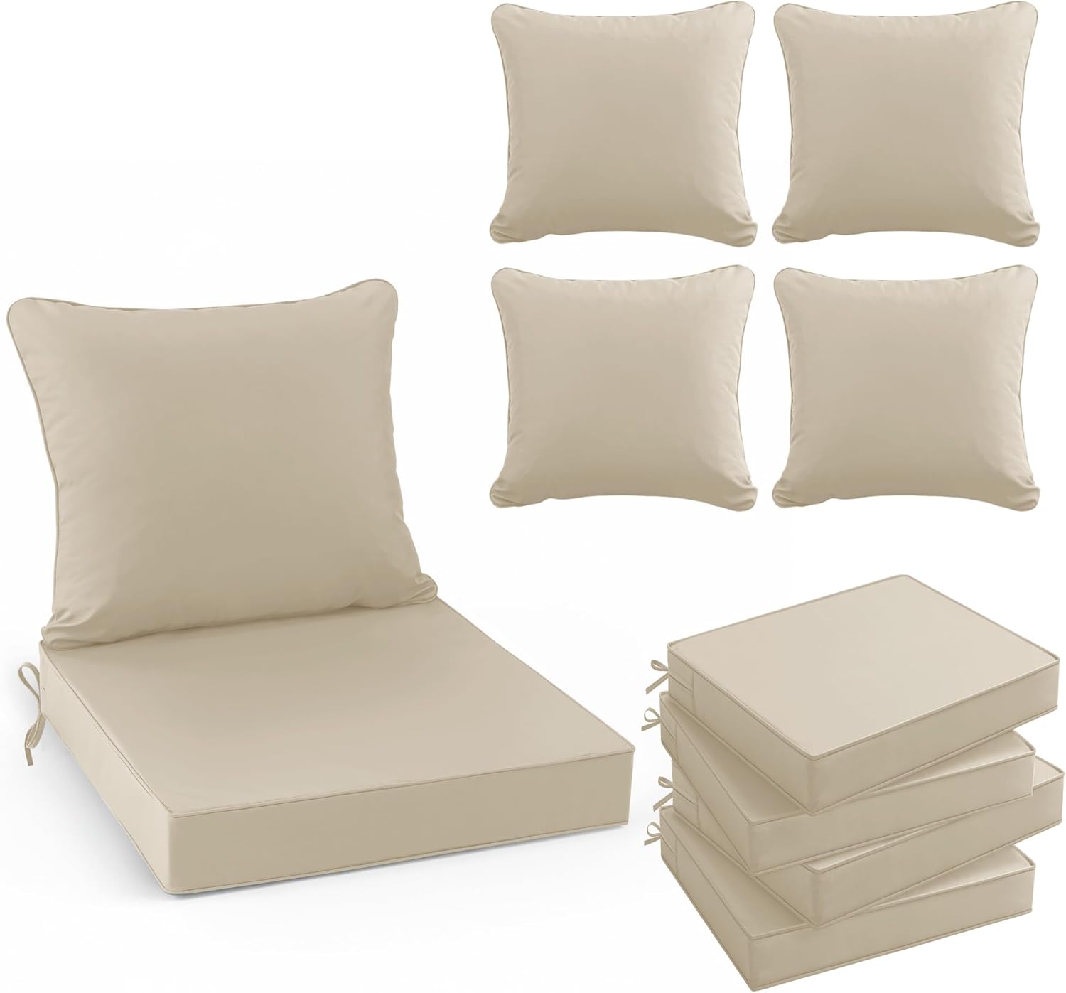 Outdoor Furniture Cushions 24 X 24 - Outdoor Chair Cushions Set of 4,