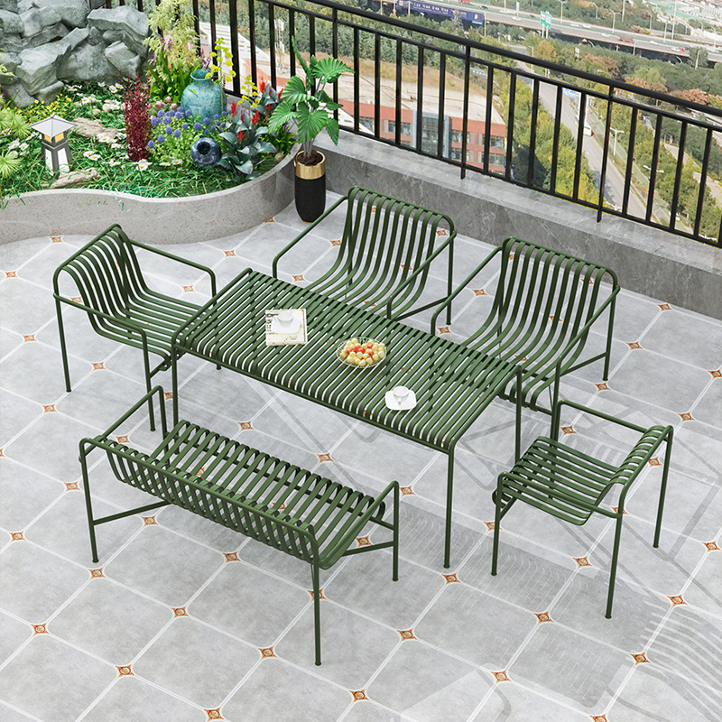 Outdoor Furniture Cost - Hot Sales Outdoor Metal Table and