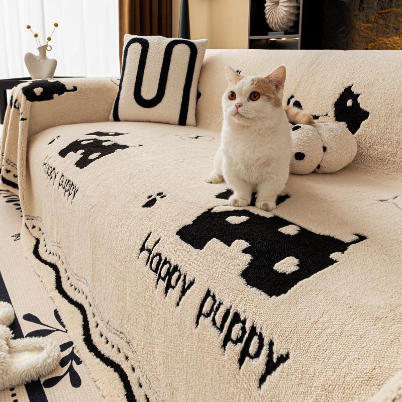 Happy Puppy Sofa Dust Cover Pl - Outdoor Furniture One Piece ulasan dan harga