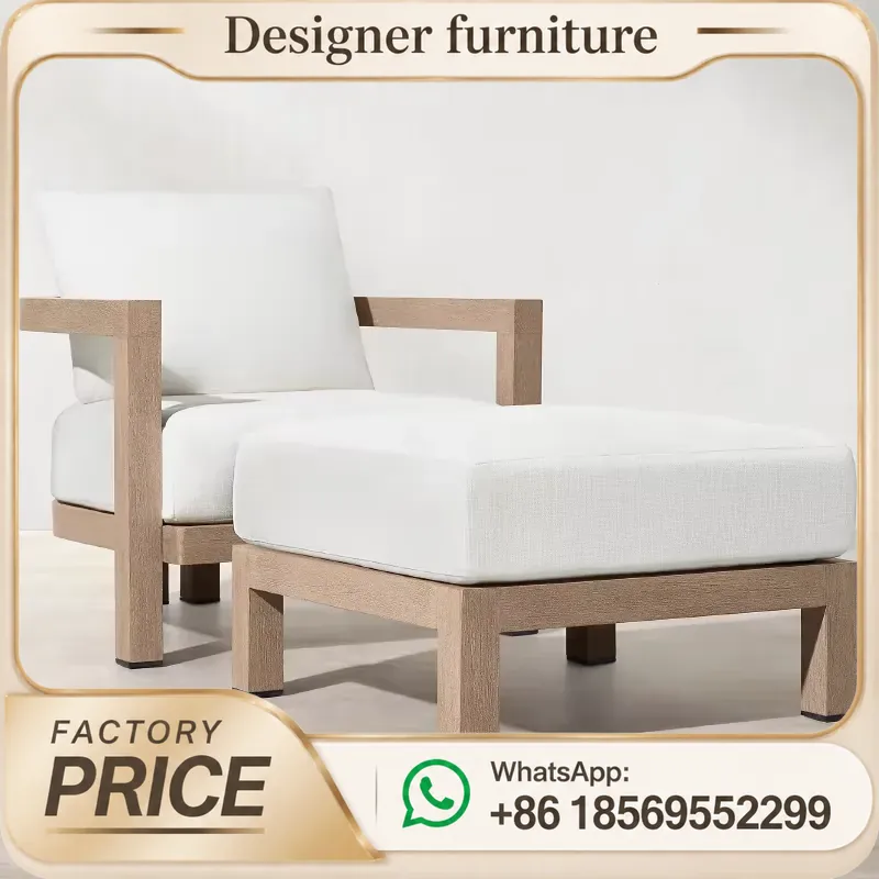 Teak Wood Sofa Set Waterproof  - Outdoor Furniture Hotel ulasan dan harga