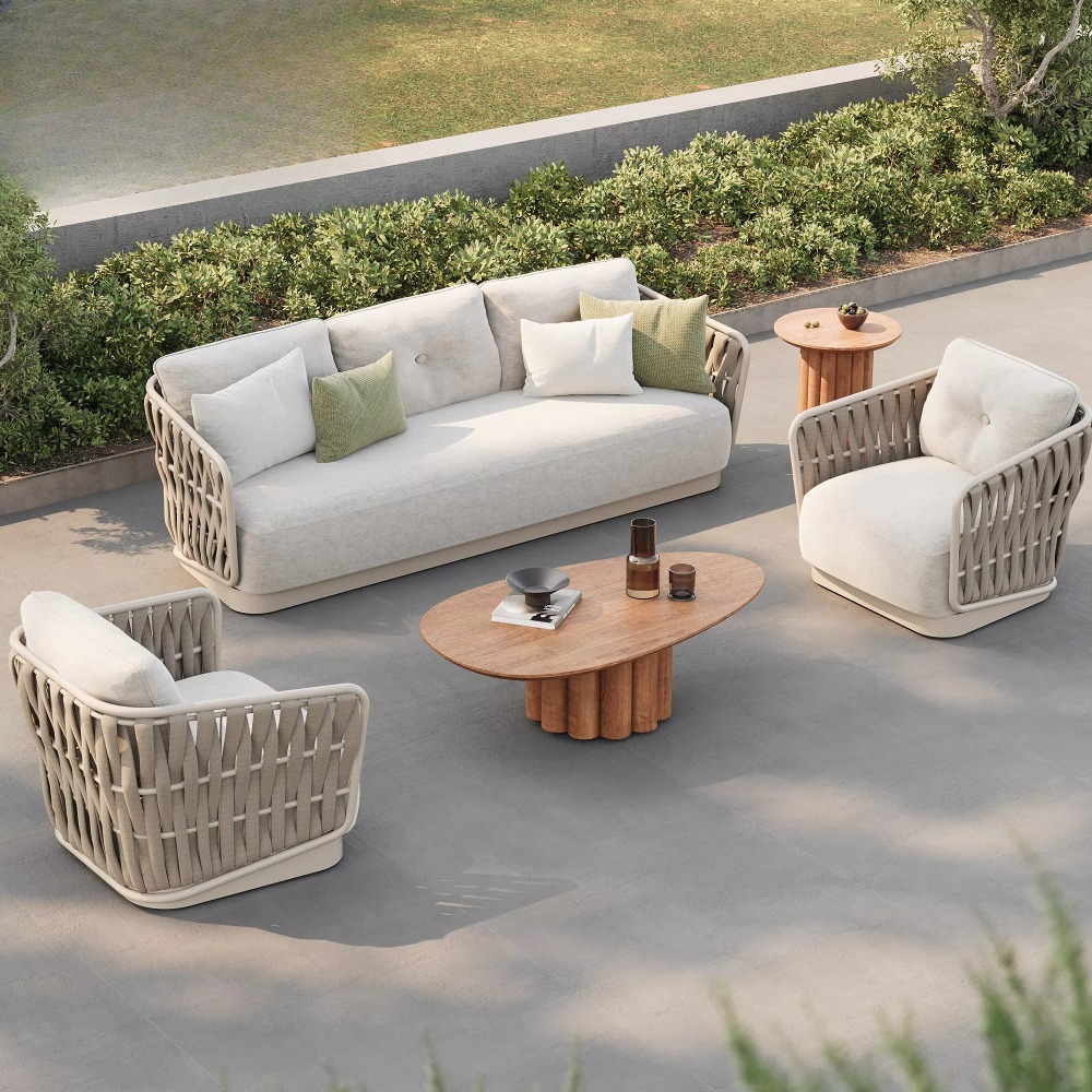 Garden Comfort Sofa Metal Set  - Outdoor Furniture Green ulasan dan harga