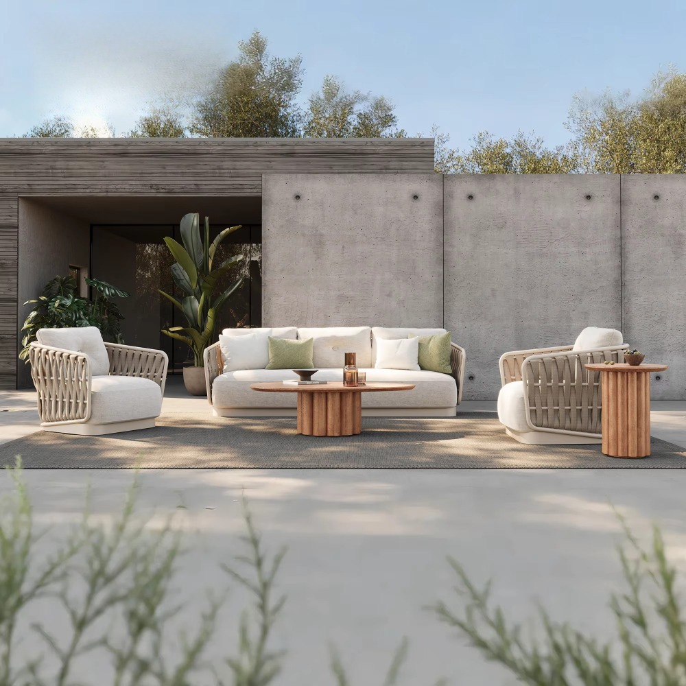 Garden Comfort Sofa Metal Set  - Outdoor Furniture Green ulasan dan harga