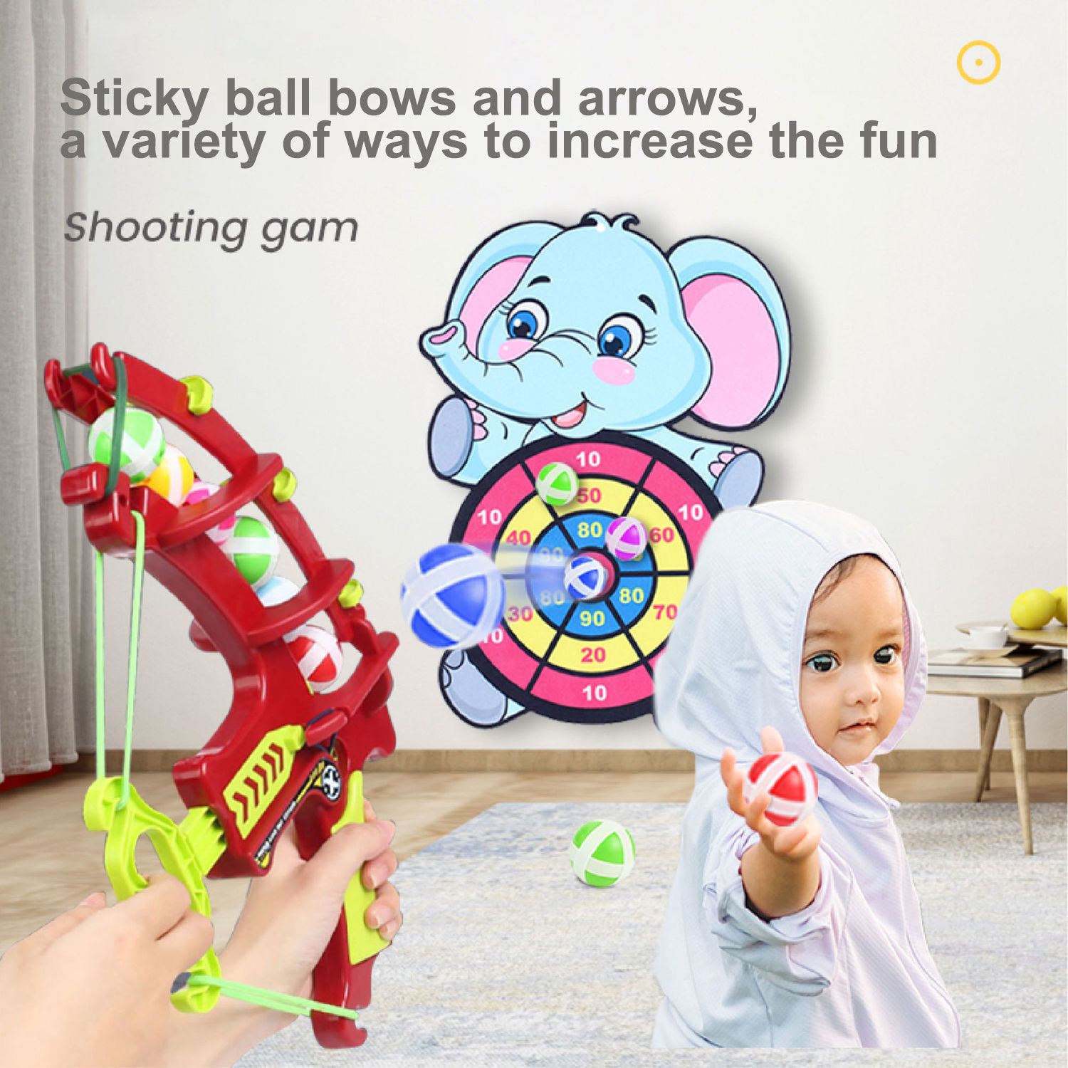 Montessori Throw Sport Slingsh - Outdoor Furniture Glider ulasan dan harga