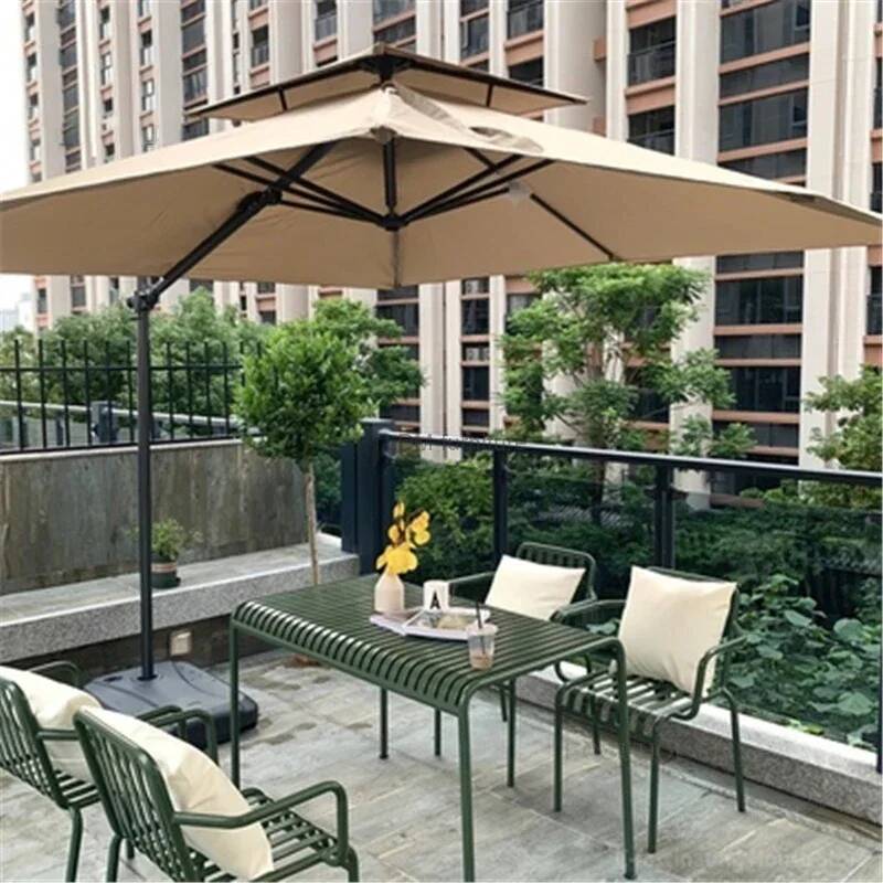 Modern Minimalist Leisure Cour - Outdoor Furniture Green ulasan dan harga