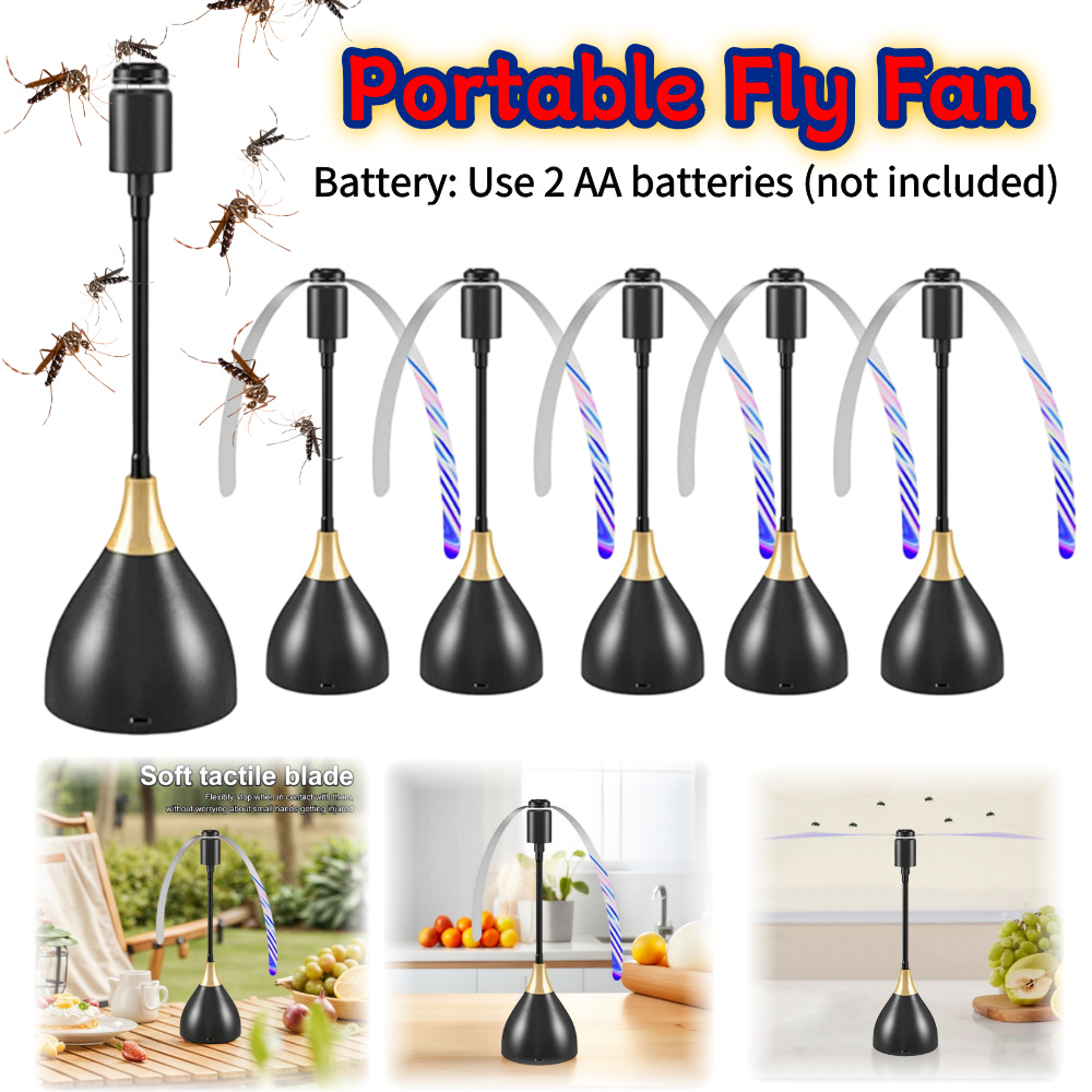 1-3PCS Fly Fans for Tables Por - Outdoor Furniture Philippines ulasan dan harga