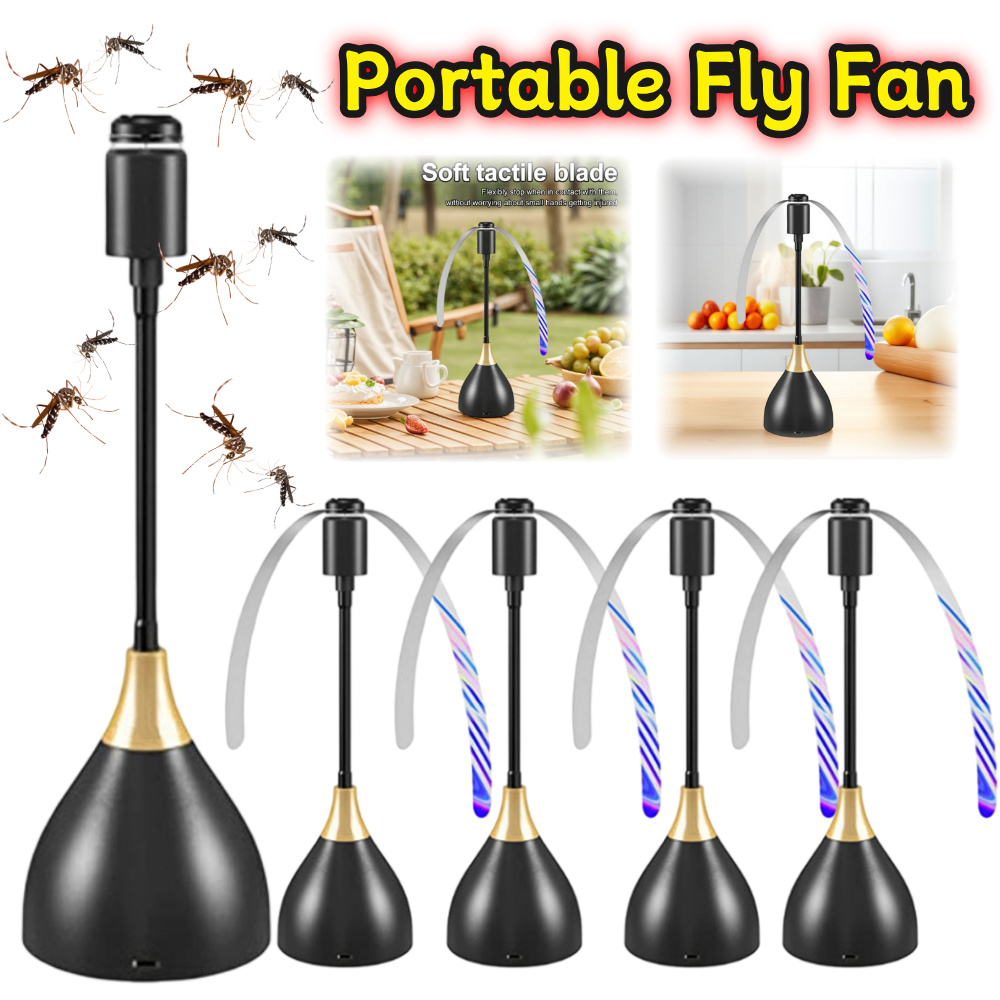 1-3PCS Fly Fans for Tables Por - Outdoor Furniture Philippines ulasan dan harga