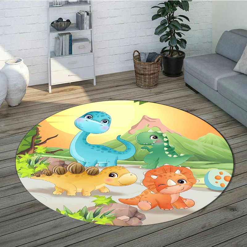 Cute Cartoon Dinosaur Mountain - Outdoor Furniture Green ulasan dan harga