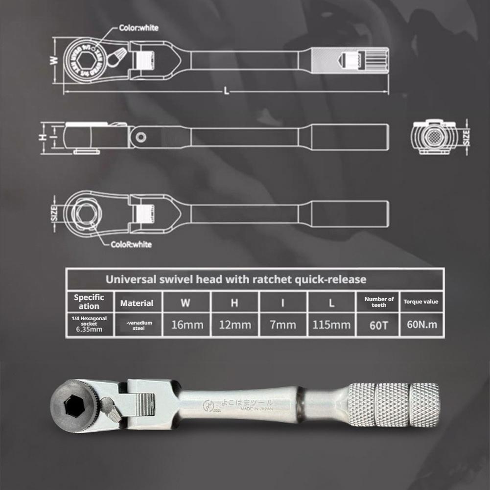 Mini Ratchet Wrench Set Portab - Outdoor Furniture Hotel ulasan dan harga