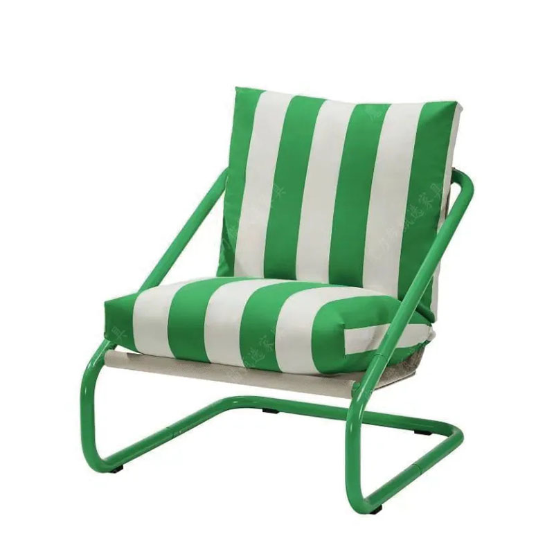 Minimalist Metal Chairs Red An - Outdoor Furniture Green ulasan dan harga