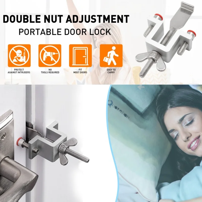 Portable Door Lock Travel Hote - Outdoor Furniture Hotel ulasan dan harga