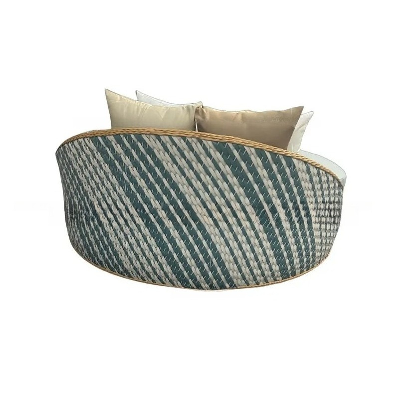 Custom outdoor sofa, rattan wo - Outdoor Furniture Hotel ulasan dan harga