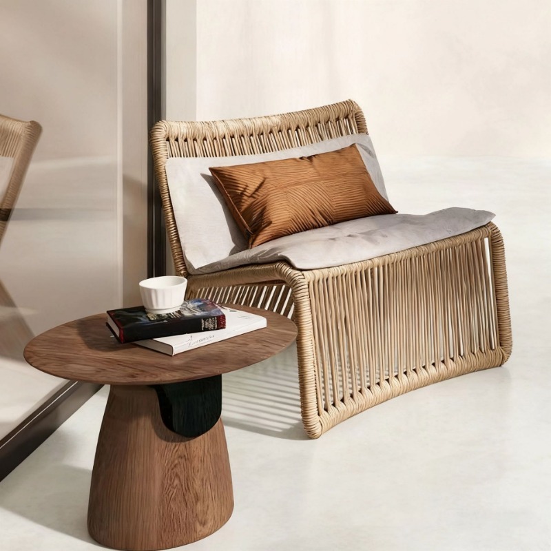 Nordic outdoor rattan rattan c - Outdoor Furniture One Piece ulasan dan harga