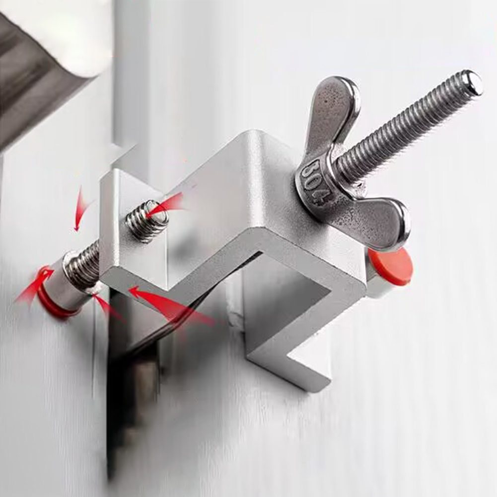 Portable Door Lock Dual Nut Ad - Outdoor Furniture Hotel ulasan dan harga