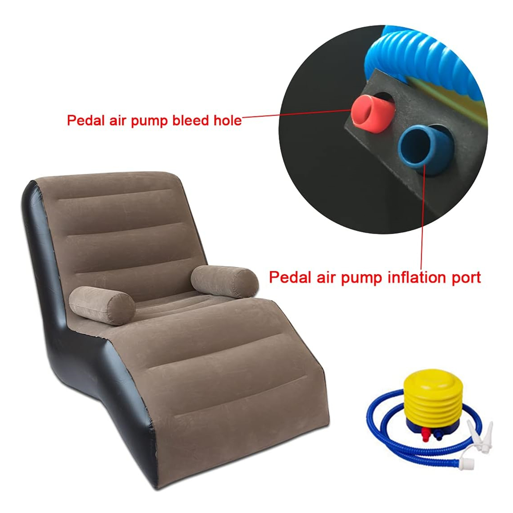Folding Lazy Sofa,Inflatable L - Outdoor Furniture Philippines ulasan dan harga
