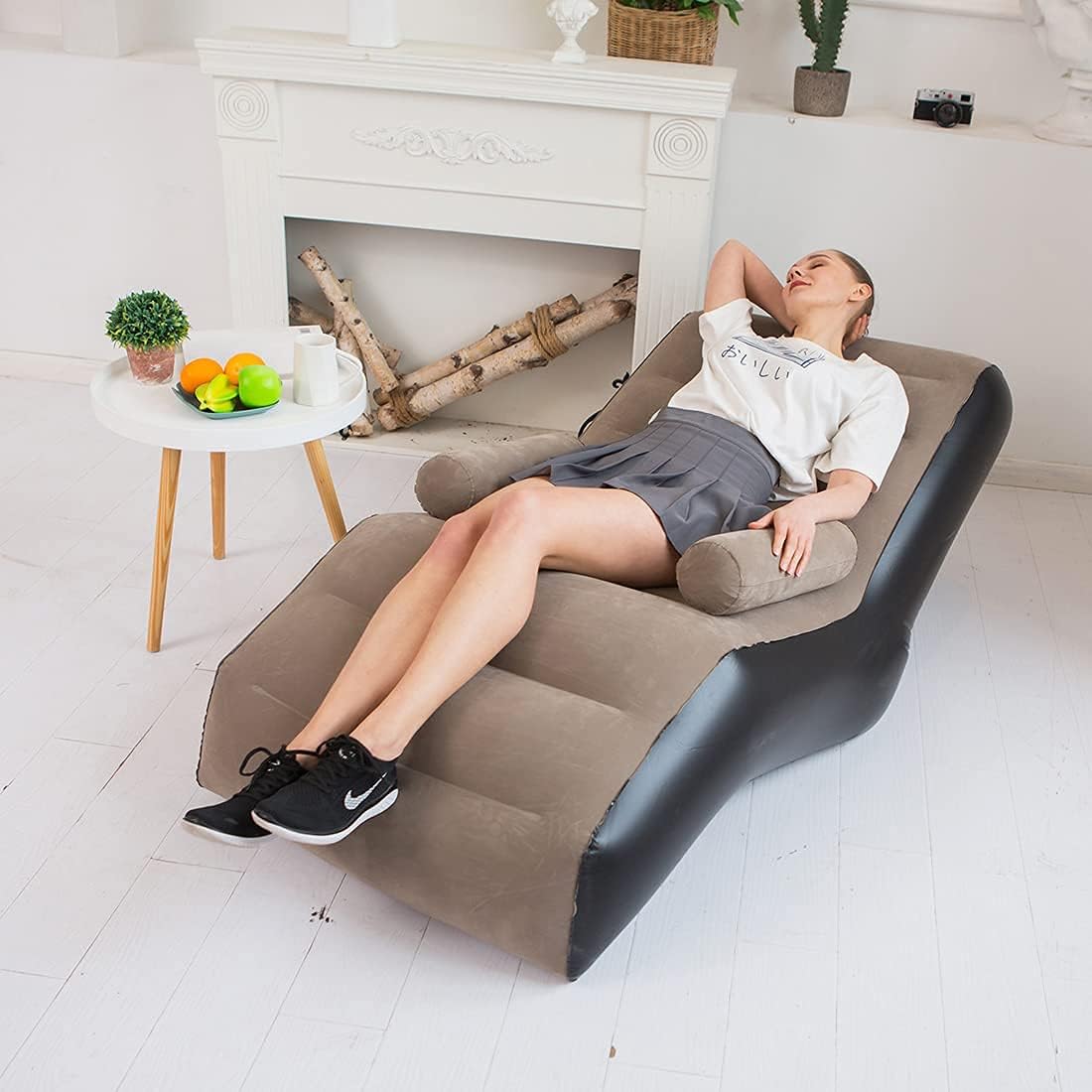 Folding Lazy Sofa,Inflatable L - Outdoor Furniture Philippines ulasan dan harga