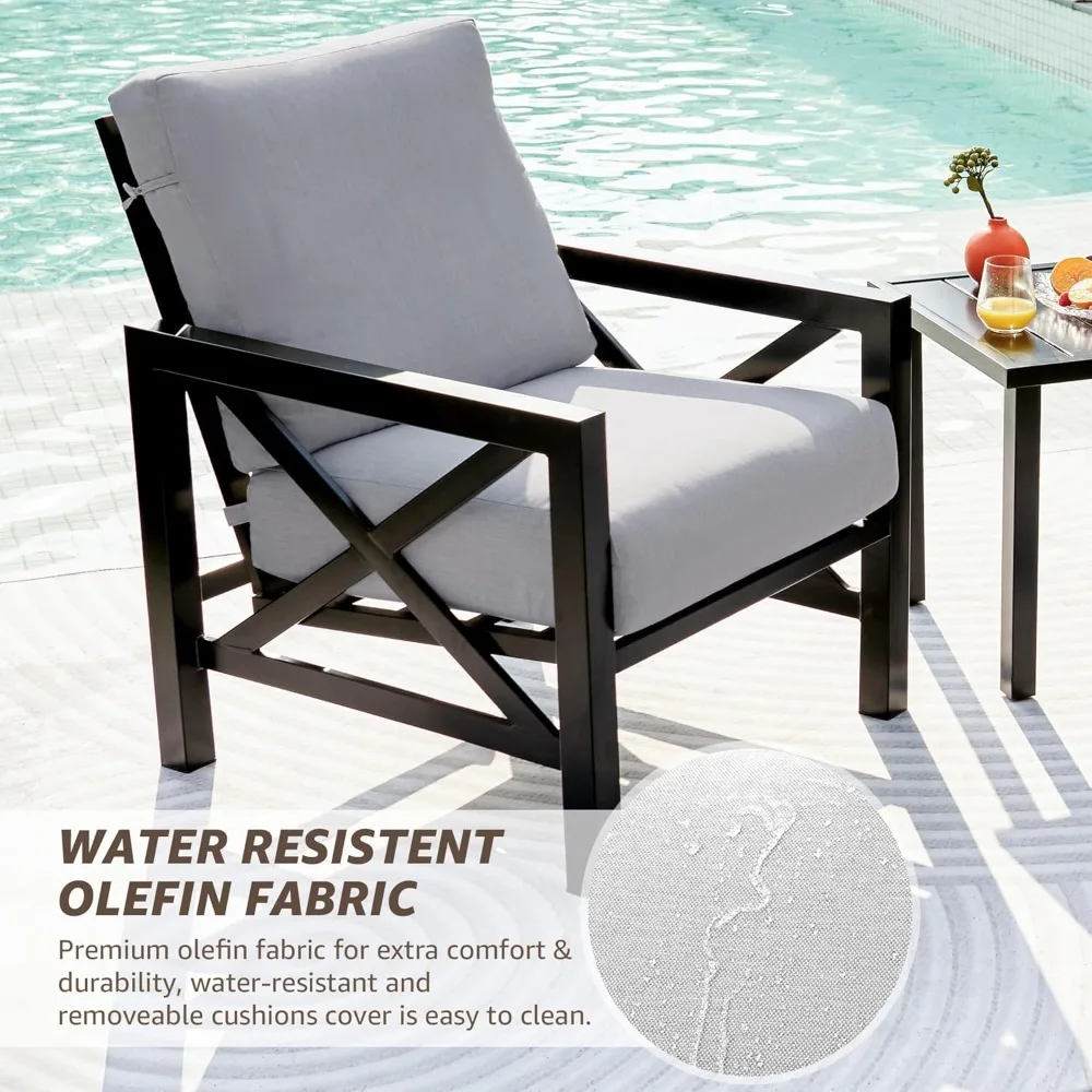 Three Piece Patio Bistro, Conv - Outdoor Furniture One Piece ulasan dan harga