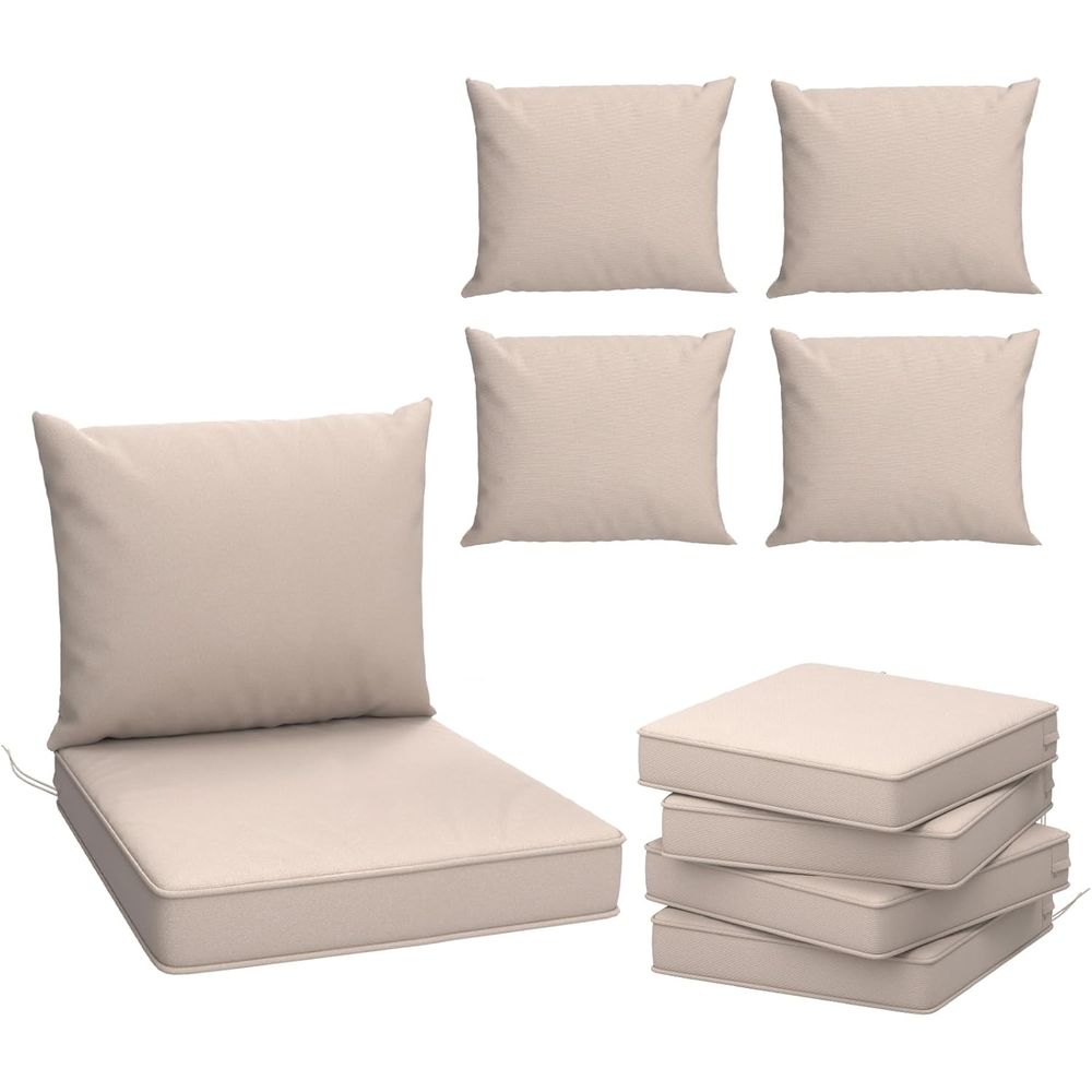 Outdoor Chair Cushions Set of  - Outdoor Furniture Cushions 24 X 24 ulasan dan harga