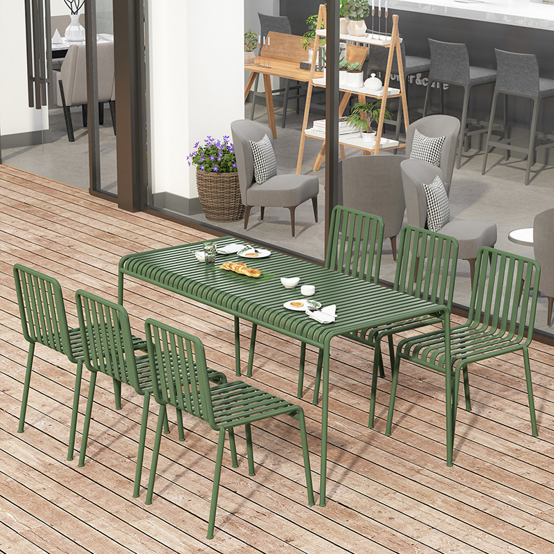 Hot Sales Outdoor Metal Table  - Outdoor Furniture Cost ulasan dan harga