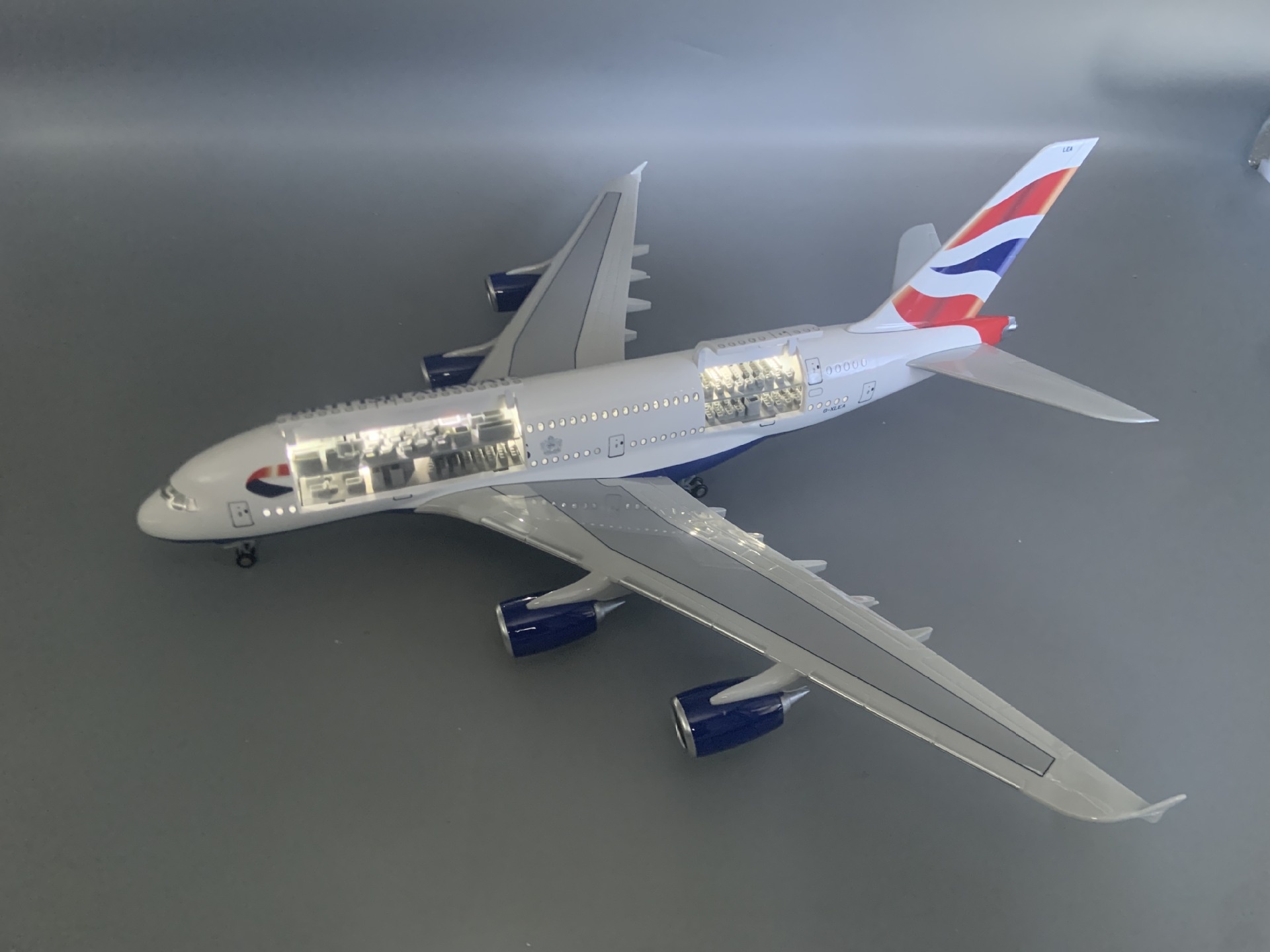 46CM Airplane Scale British Ai - Outdoor Furniture Glider ulasan dan harga