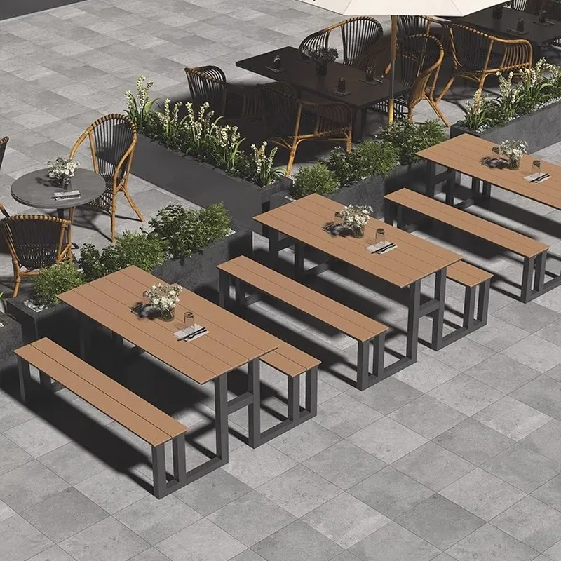Simple Outdoor Wrought Iron Ta - Outdoor Furniture One Piece ulasan dan harga