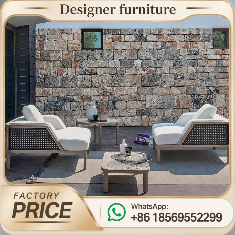 Outdoor Teak Sofa Set Waterpro - Outdoor Furniture Hotel ulasan dan harga