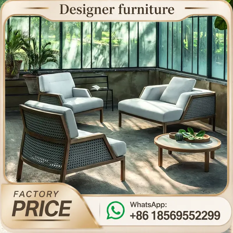 Outdoor Teak Sofa Set Waterpro - Outdoor Furniture Hotel ulasan dan harga